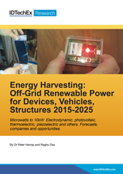 Energy Harvesting: Off-grid Renewable Power for Devices, Vehicles, Structures 2015-2025