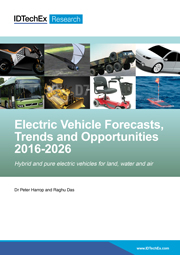 Electric Vehicle Forecasts, Trends and Opportunities 2016-2026
