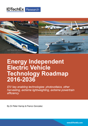 Energy Independent Electric Vehicle Technology Roadmap 2016-2036