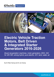 Electric Vehicle Traction Motors, Belt Driven & Integrated Starter Generators 2016-2026