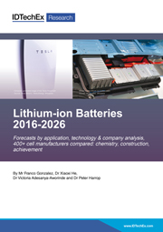 Lithium-ion Batteries 2016-2026