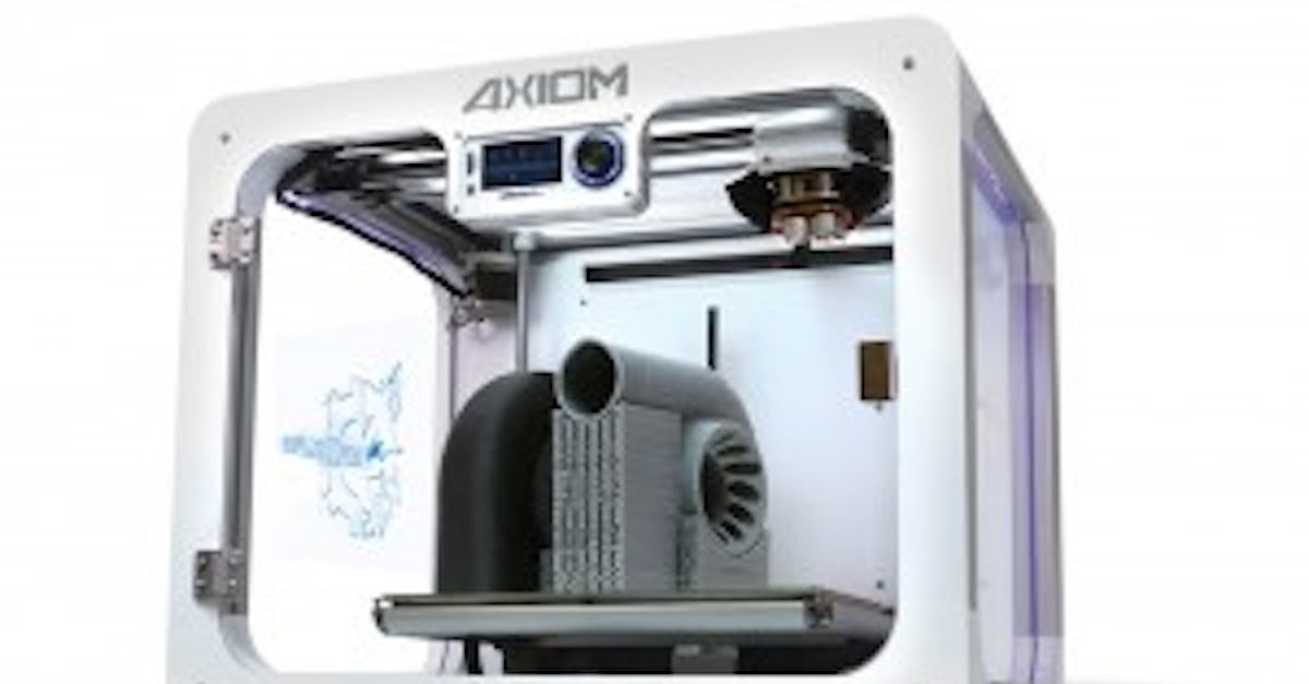New Axiom Dual Extruder 3d Printer 3d Printing Progress