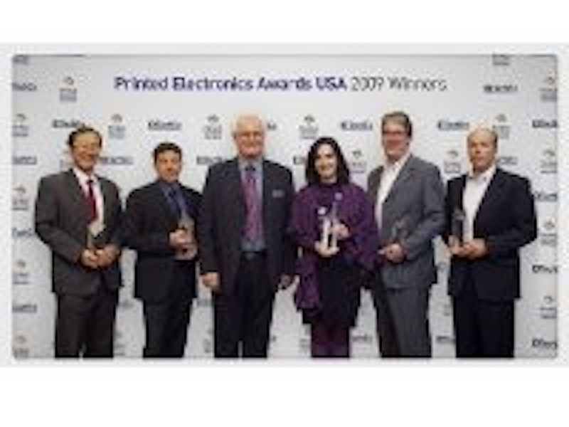 IDTechEx Printed Electronics USA Award Winners Announced Printed