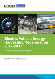 Electric Vehicle Energy Harvesting/ Regeneration 2017-2037