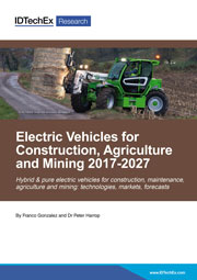 Electric Vehicles for Construction, Agriculture and Mining 2017-2027