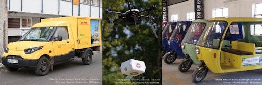 Transporte eléctrico de mercancías y personas de última milla