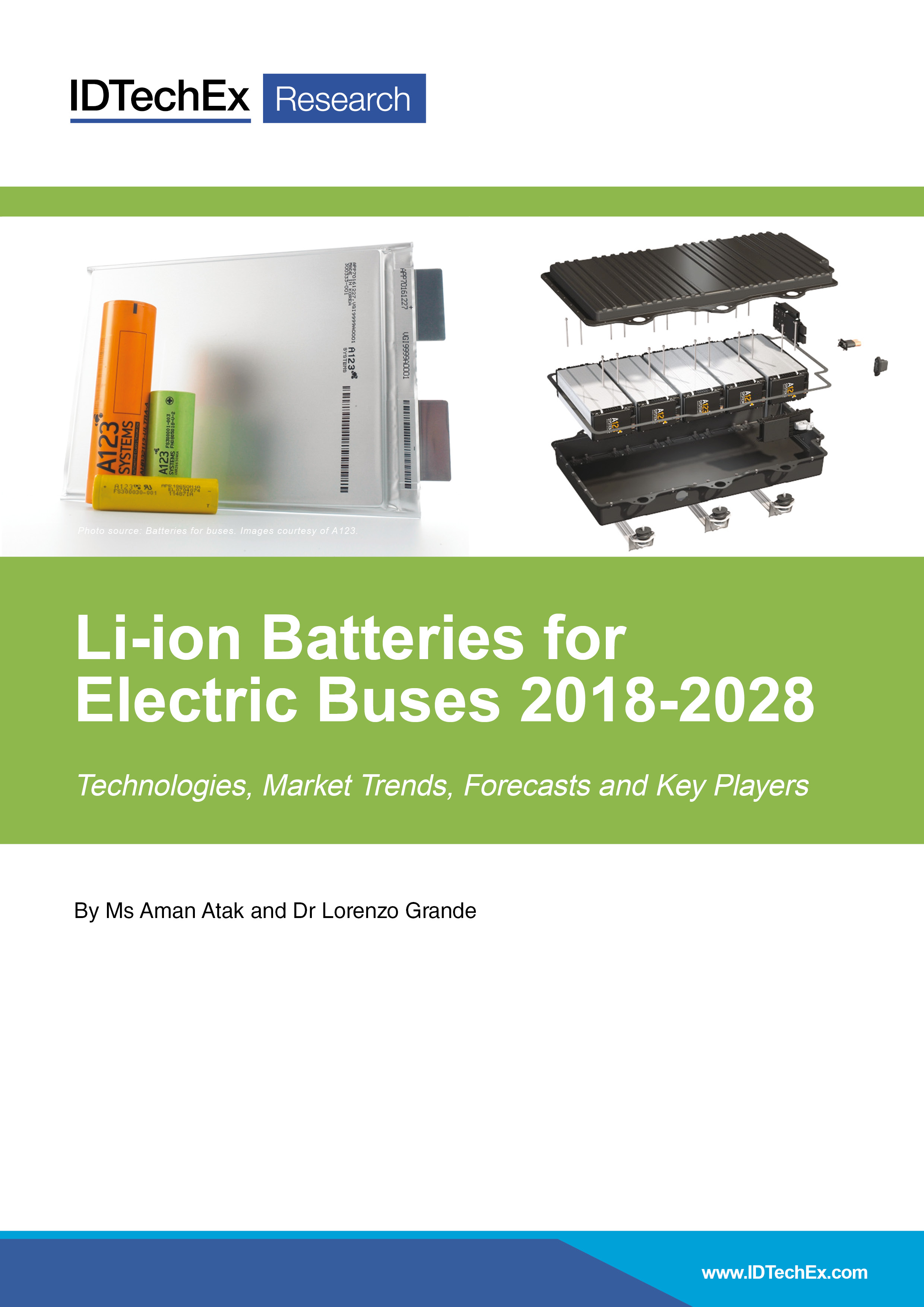 Li-ion Batteries for Electric Buses 2018-2028