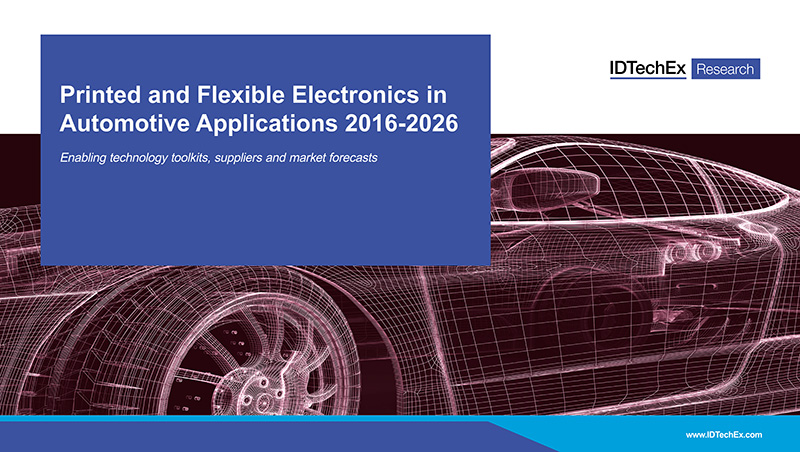 อิเล็กทรอนิกส์สิ่งพิมพ์และยืดหยุ่นในการใช้งานยานยนต์ 2016-2026