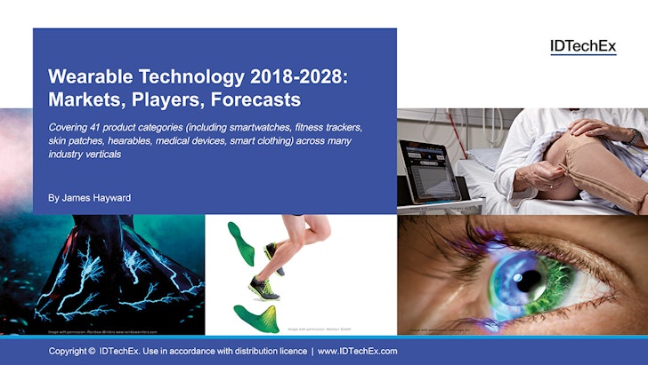 Wearable Technology 2018-2028: Markets, Players, Forecasts ... Wearable Technology
