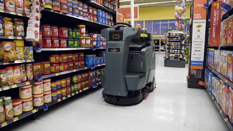 Walmart S Robot Floor Cleaners Robotics Research