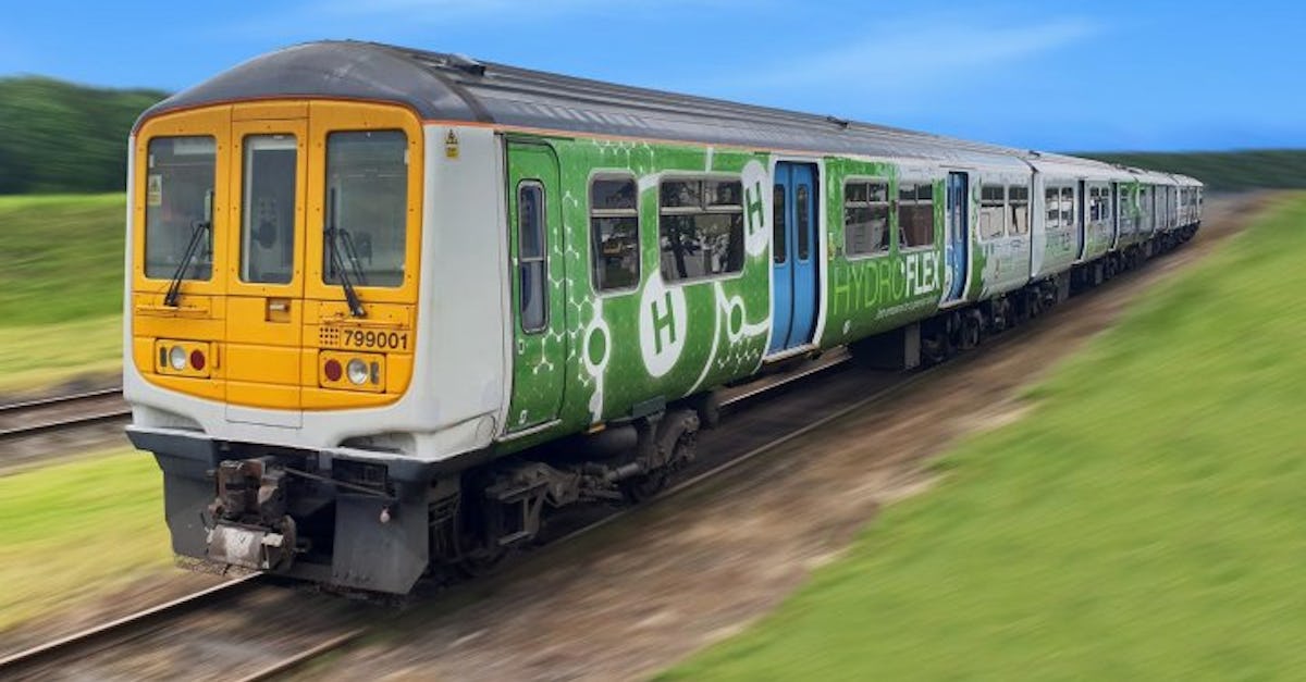 Trials of the UK's First Hydrogen Powered Train Begin | Electric