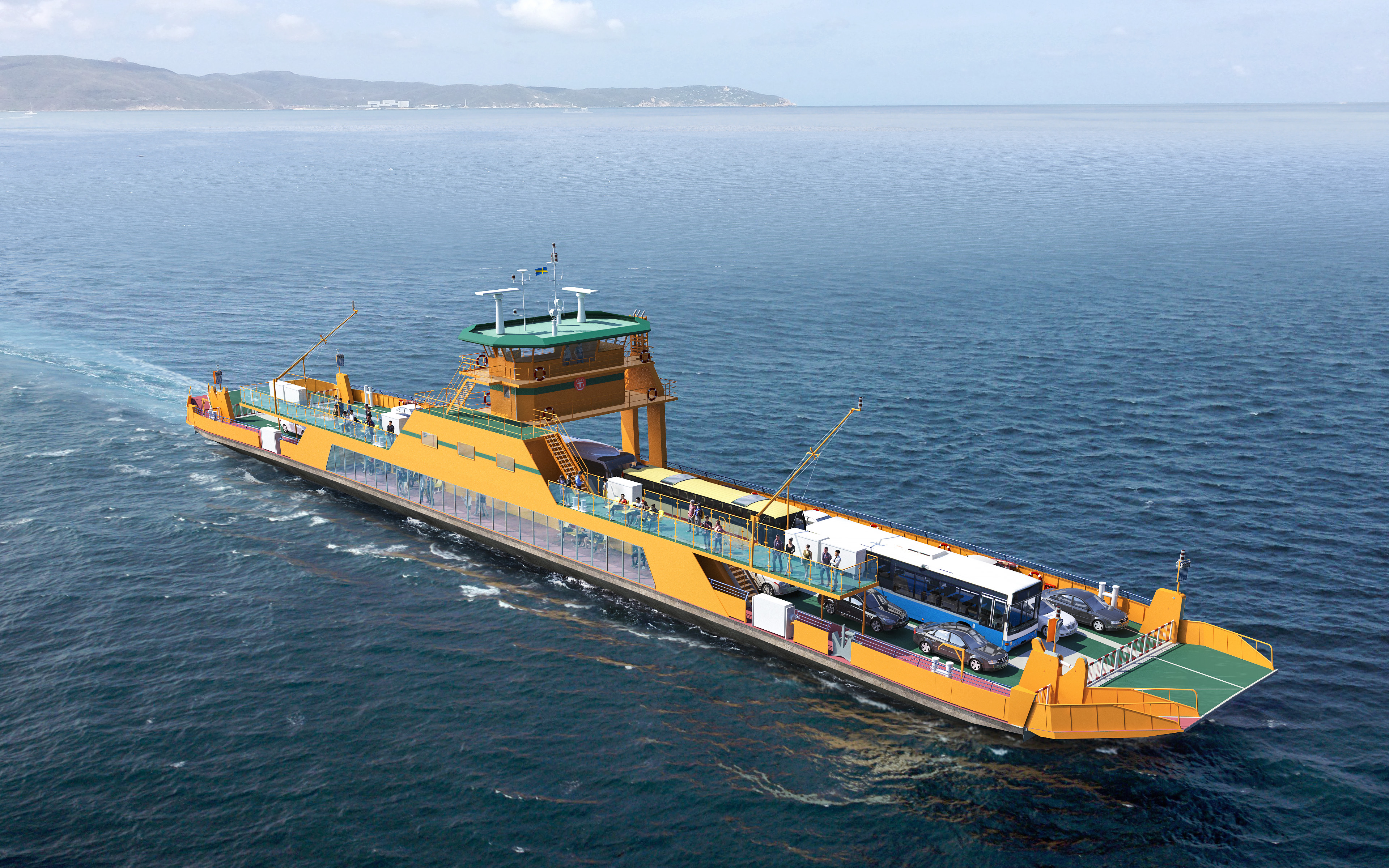 Holland Shipyards Group Contract for Four Autonomous Electric Ferries
