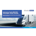 Autonomous Trucks 2024-2044: Technologies, Trends, Forecasts