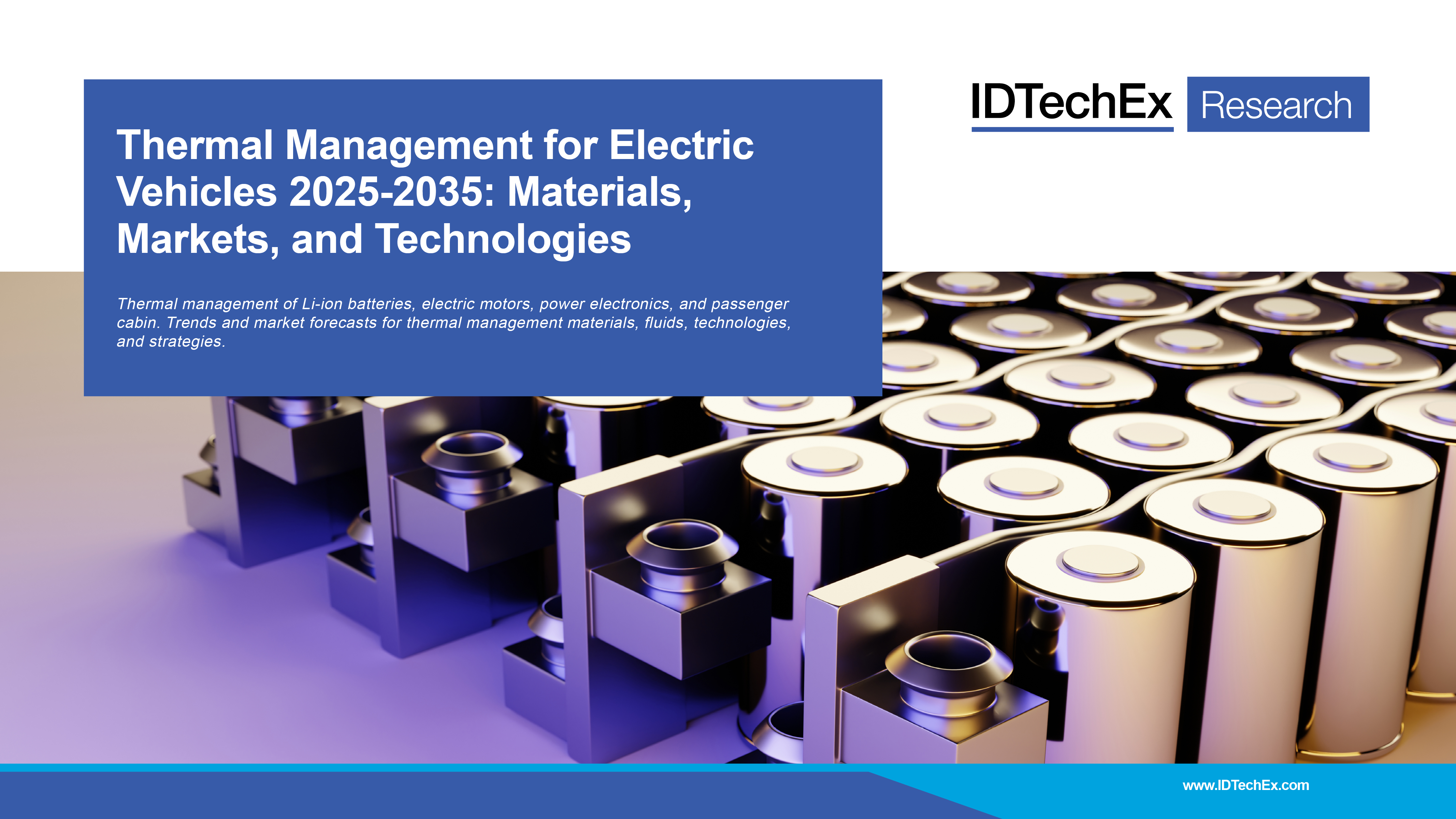 Thermal Management for Electric Vehicles 2025-2035: Materials 