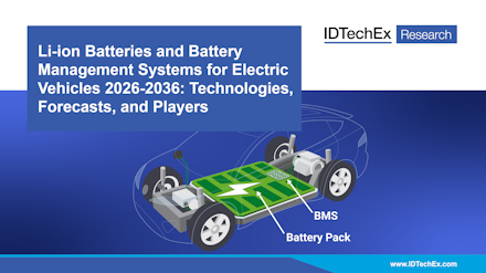 Batteries Li-ion et systèmes de gestion des batteries pour véhicules électriques 2026-2036 : technologies, prévisions et acteurs
