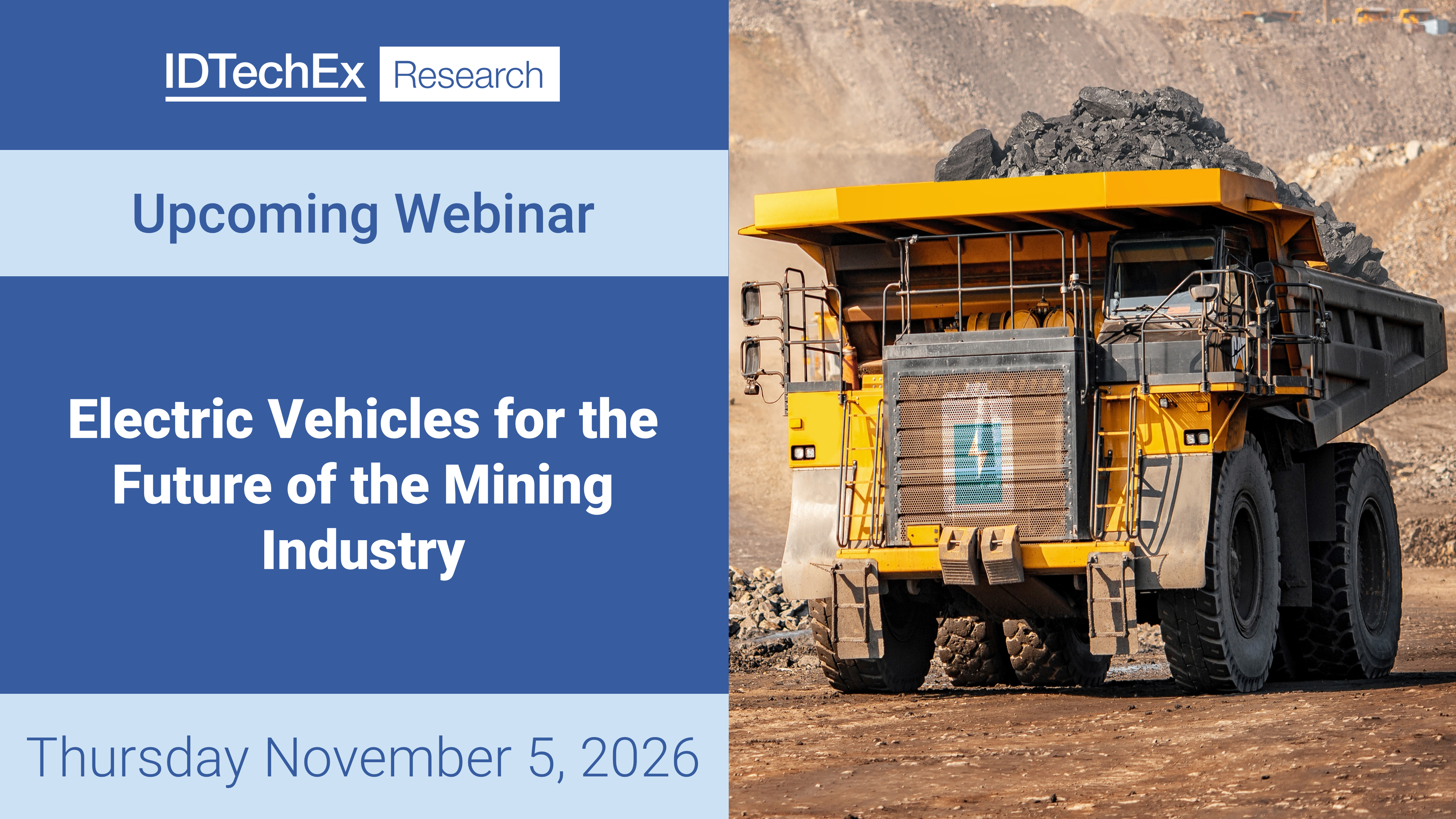 Webinar | Electric Vehicles for the Future of the Mining Industry ...